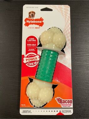 Nylabone. Power Chew Bacon Flavored  Dog Chew Toy